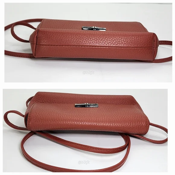 Longchamp Roseau Leather Crossbody/Shoulder Bag EUC - Picture 3 of 16